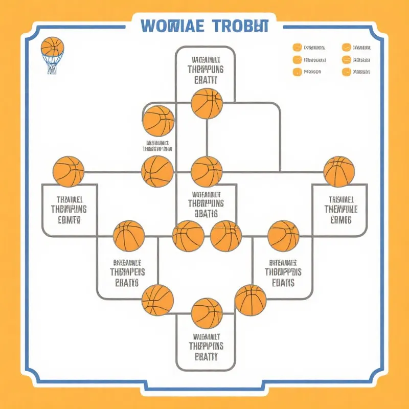 NBA季后赛对阵图示意